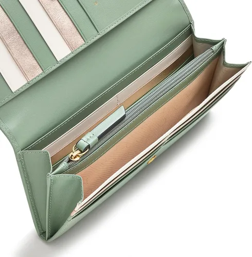 Vista 4 de RADLEY London Stitch - Cartera grande Flapover, Jade