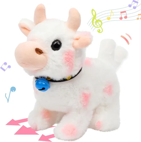 Vista 28 de Hopearl - Conejo saltarín con campana, interactivo, mascota electrónica de peluche con sonidos y movimientos, orejas que se mueven y nariz que se