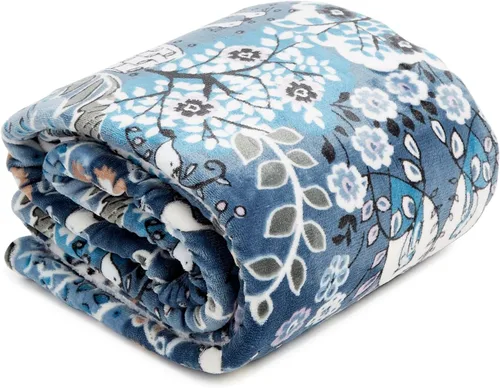Vista 8 de Vera Bradley Manta Throw de Lana Polar Cozy Life para Mujer, Tamaño único