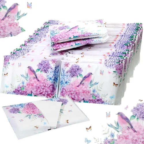 Vista 9 de Geyee 50 paquetes de pañuelos faciales para viajes, paquetes de bolsillo desechables para invitados a bodas, viajes, escuela, bolsos, suministros