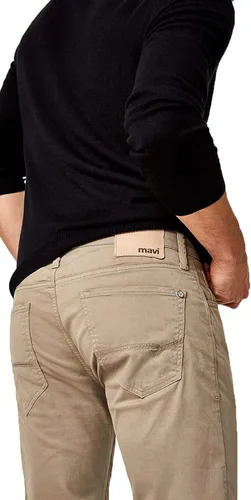 Vista 3 de Mavi Stretch Zach sarga pernera recta Jean