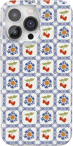 Vista 102 de Casely iPhone 14 Pro Case All Boo'd Up Purple Ghost Compatible with MagSafe Classic Ultra Thin Design