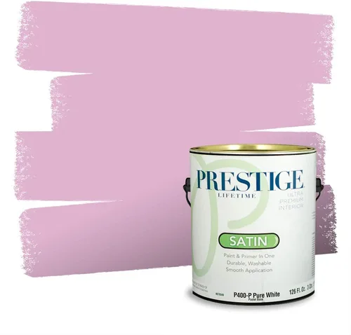 Vista 56 de Prestige Paints Pintura exterior e imprimación en uno, 1 galón, plano, coincidencia comparable de Valspar* Amber Rose*