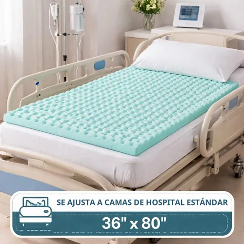 Vista 8 de Duro-Med - Cojín para cama (contorneado), color azul, 552-7945-0000, Azul, 1