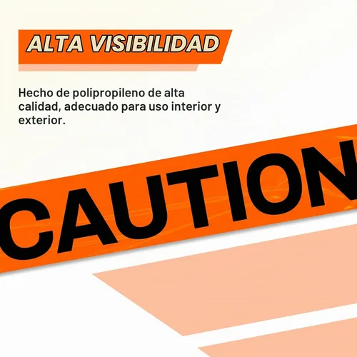 Vista 3 de TopSoon Rollo de cinta de precaución naranja, 3 pulgadas por 1000 pies, cinta de barricada de no entrar, cinta de zona de construcción premium