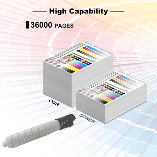 Vista 3 de Cartucho de tóner remanufacturado para Xerox AltaLink C8130 C8135 C8145 C8155 C8170 006R01746 tóner negro 36000 páginas, 1 paquete