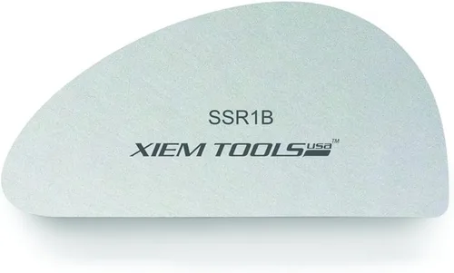 Vista 5 de Xiem Tools Costilla de arcilla de acero inoxidable para cerámica y cerámica (Rib 2C)