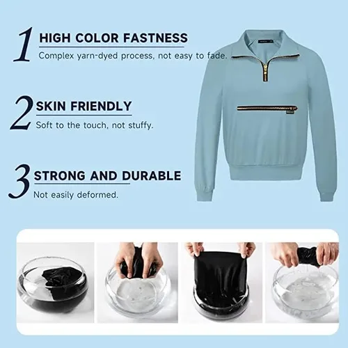Vista 2 de niaahinn Conjunto de ropa quirúrgica para mujer, camiseta de manga larga y pantalones quirúrgicos, uniformes de trabajo de color sólido con bolsillos