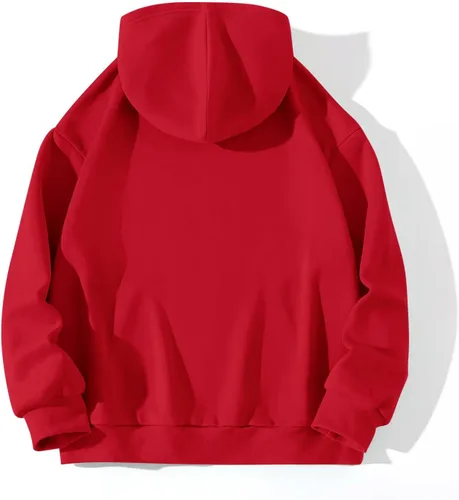 Vista 2 de BLUBUKLKUN Sudaderas con capucha para mujer, Y2K Trendy otoño 2023 para mujer, estampado floral con cordón y bolsillo, suéter para mujer