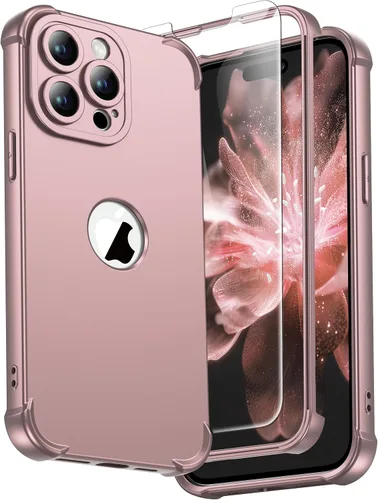 Vista 138 de ORETECH Funda para iPhone 11, con [2 protectores de pantalla de vidrio templado] [prueba de caídas de grado militar de 10 pies]