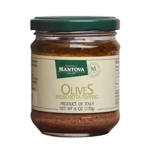 Vista 4 de Mantova Mezcla de cobertura de bruschetta italiana 4/6 oz