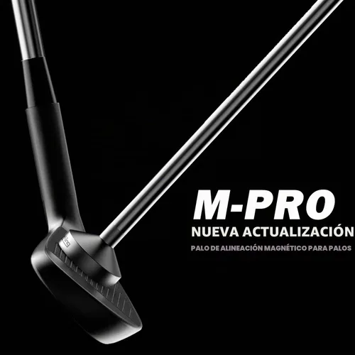Vista 2 de Varillas de alineación magnéticas de golf, palos de alineación para palos de golf, accesorios magnéticos para ayudar a entrenar el swing de golf
