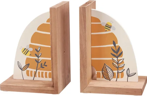 Vista 3 de Primitives by Kathy Sujetalibros decorativos Bee Skep