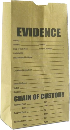 Vista 4 de Bolsas de evidencia, paquete de muestra de papel y plástico (12 bolsas)