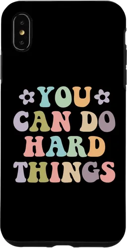 Vista 11 de Inspirational Women's Graphics - You Can Do Hard Things Case for iPhone 16