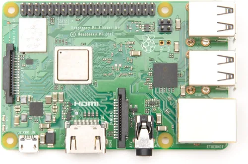 Vista 2 de Placa Raspberry Pi 3 Modelo B+ (3B+)