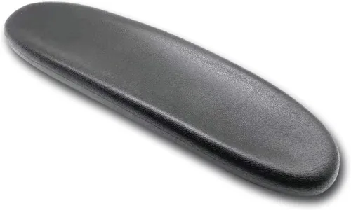 Vista 3 de MYFUNSHOP Reposabrazos de repuesto para silla de juegos, almohadillas universales suaves de poliuretano para silla de oficina (1 par) negro