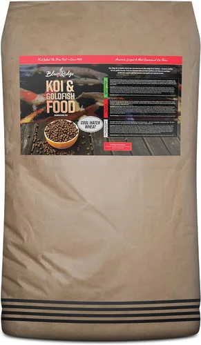 Vista 12 de Blue Ridge - Alimento para peces Koi de trigo con agua fría, pellets de 3