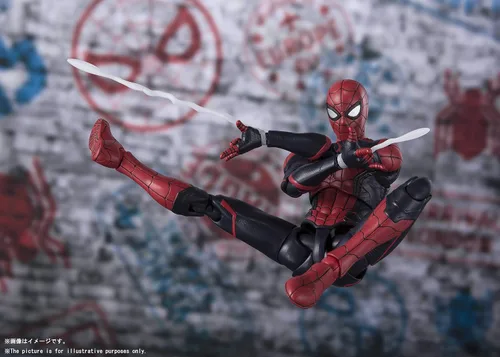 Vista 14 de TAMASHII Nations BANDAI S.H.Figuarts - Traje de Spider-Man (Spider-Man: Lejos de casa)