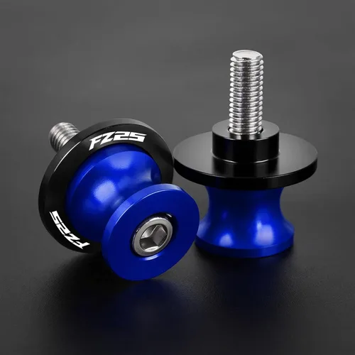 Vista 13 de TOKAC Tornillos de soporte para Yamaha FZ25 FZ25 F Z25 2017 2018 2019 2020, accesorios de motocicleta, carretes de basculante de aluminio CNC, Negro
