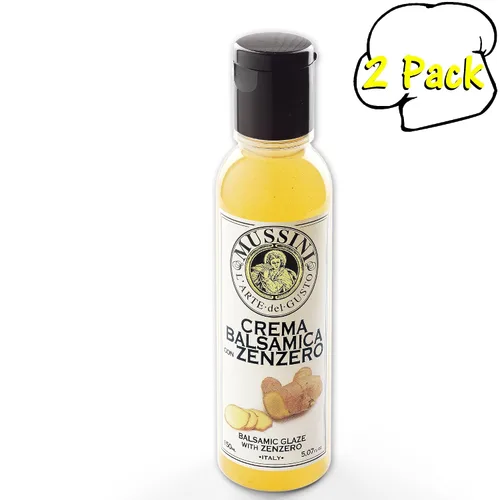 Vista 8 de Mussini Crema, Fichi - Esmalte balsámico con higo, botellas de 5.07 onzas (paquete de 2)