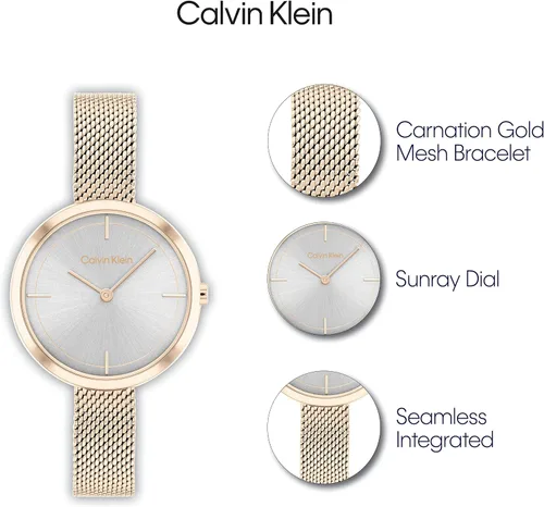 Vista 5 de Calvin Klein Colección de relojes de belleza atemporal para mujer