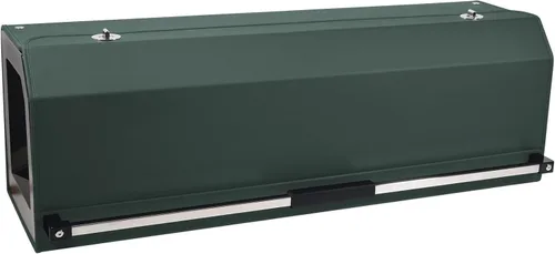 Vista 10 de Organizador de maletero de automóvil, organizador de almacenamiento resistente con tapa y asa de empuje, organizador plegable de cuero para SUV