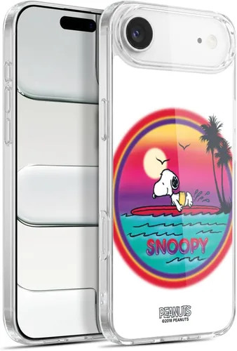 Vista 164 de Head Case Designs Funda de gel con licencia oficial de Peanuts Beach Surf Snoopy Boardwalk Airbrush [protección de grado militar] compatible