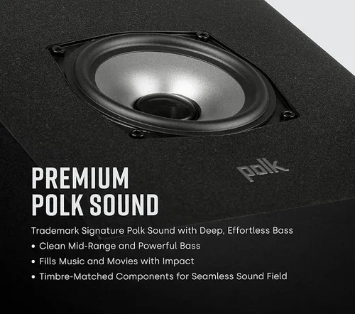 Vista 11 de Paquete de sistema de cine en casa Polk Dolby Atmos con Denon AVR-S570BT