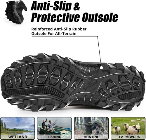 Vista 3 de D DRYCODE mens Rain Boots