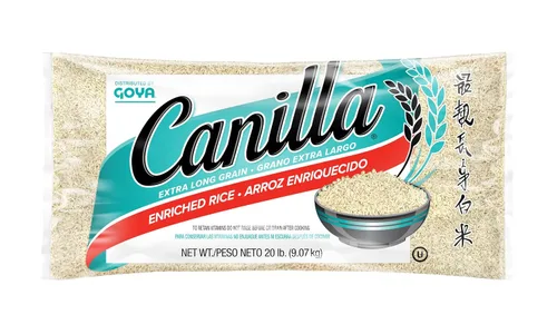 Vista 6 de Goya Foods Canilla - Arroz blanco de grano extra largo, 1 libra (paquete de 30)