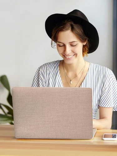 Vista 6 de Seorsok Funda compatible con MacBook Pro de 13 pulgadas M2 2023, 2022, 2021-2016, A2338, M1, A2251, A2289, A2159, A1989, A1708, A1706, elegante