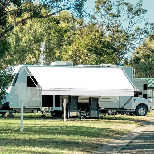 Vista 4 de Suncode tela de repuesto para toldo de autocaravana, vinilo resistente al agua, universal, para cámperes, remolques y toldos de autocaravana