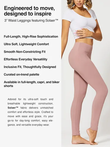 Vista 417 de Conceited - Leggings para mujer, longitud completa, ciclismo y capri, talla regular y extragrande