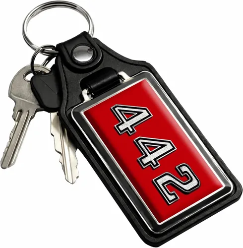 Vista 33 de Brotherhood Car Key Chain for Cutlass - Classic Models Keychain for Men and Women Gift Key Ring