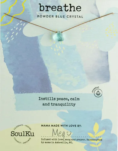 Vista 11 de SOULKU Collar de cristal, joyería de cristal curativo hecha a mano, joyería inspiradora para mujeres, cristal de corte de 0.32 x 0.315 pulgadas