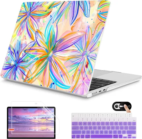 Vista 26 de Mektron Funda para MacBook Air 2025 M4 de 13.6 pulgadas A3240 Compatible con 2023 A2681 M2 2024 A3113 M3 Chip con Liquid Retina Display Touch ID