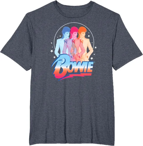 Vista 53 de David Bowie - Camiseta Bowie 3D, Negro