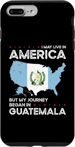 Vista 16 de Funda para iPhone 17, diseño de patriota guatemalteco estadounidense