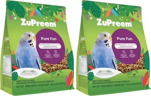 Vista 11 de ZuPreem FruitBlend - Gránulos para pájaros, alimento diario para periquito, periquito, loro pequeño, paloma, nutrición básica para pájaros pequeños