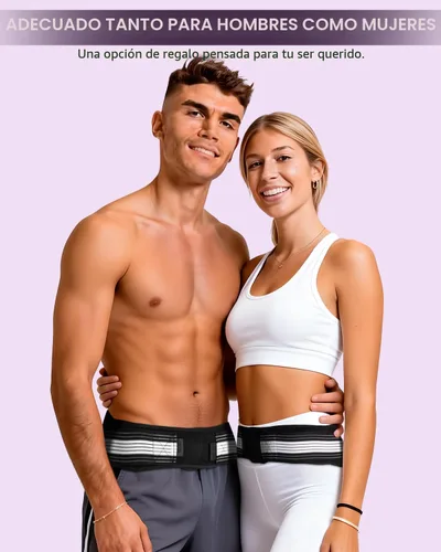 Vista 5 de Cinturón FALCOFIT SI para Hombres y Mujeres – Soporte Pélvico Sacroilíaco para Alivio del Dolor de Espalda Baja, Cadera y Ciática – Soporte Lumbar