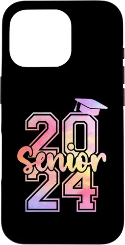 Vista 19 de Funda para iPhone 11 Pro Max Senior 2024 Clase de 2024 Seniors Graduación 2024 Senior 24