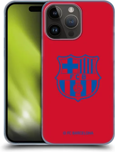 Vista 8 de Head Case Designs Funda rígida con licencia oficial del FC Barcelona Barca Crest y compatible con Apple iPhone 15 Pro Max