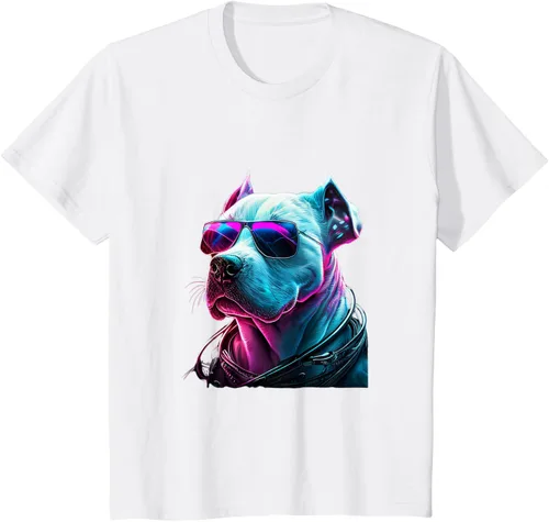 Vista 15 de Dogo Argentino Dogs Dogo Argentinos Camiseta, Negro