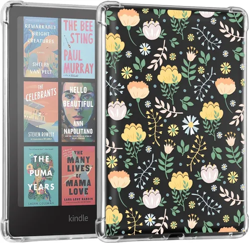Vista 29 de CoBak Funda transparente para Kindle Paperwhite completamente nuevo de 12ª generación 2024 (7") y Kindle Colorsoft Signature Edition (7"), cubierta