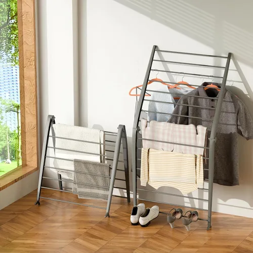 Vista 9 de Whitmor Spacemaker - Estante de secado plegable, organizador de ropa de interior con diseño pendiente de patente, ahorro de espacio, 6 pulgadas