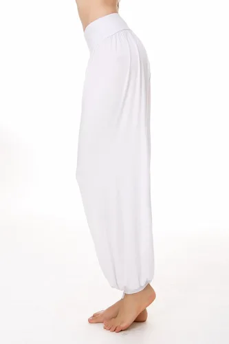 Vista 69 de Pantalones de algodón para mujer, elásticos, suaves, para yoga, deportes