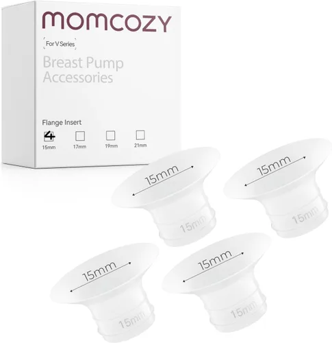 Vista 24 de Momcozy - Bomba extractora de leche V1 Pro de grado hospitalario, sacaleche portátil y manos libres, bomba eléctrica mejorada con 3 ritmos ajustados