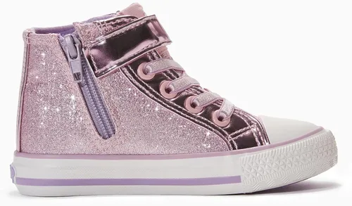 Vista 3 de Weestep Girls ToddlerLittle Kid Glitter Unicorn Bow Sneaker Shoe