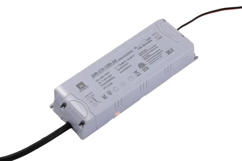 Vista 2 de Controlador LED regulable de 24 V, controlador LED regulable de 100 W, magnético, transformador de 110 V CA a 24 V, compatible con atenuadores